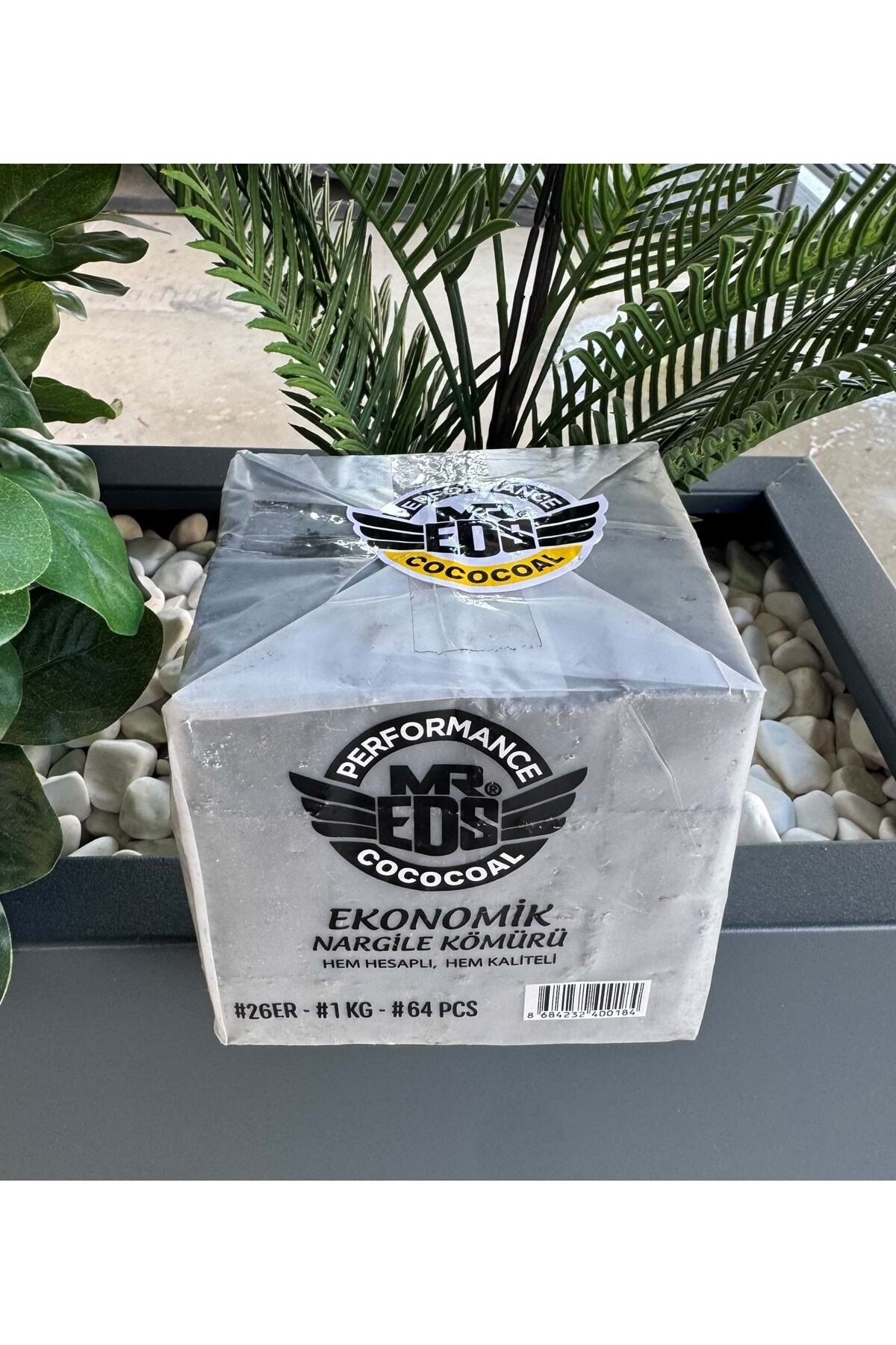 Mr Eds Cococoal Ekonomik Nargile Kömürü 26er 1 Kg / Kutusuz