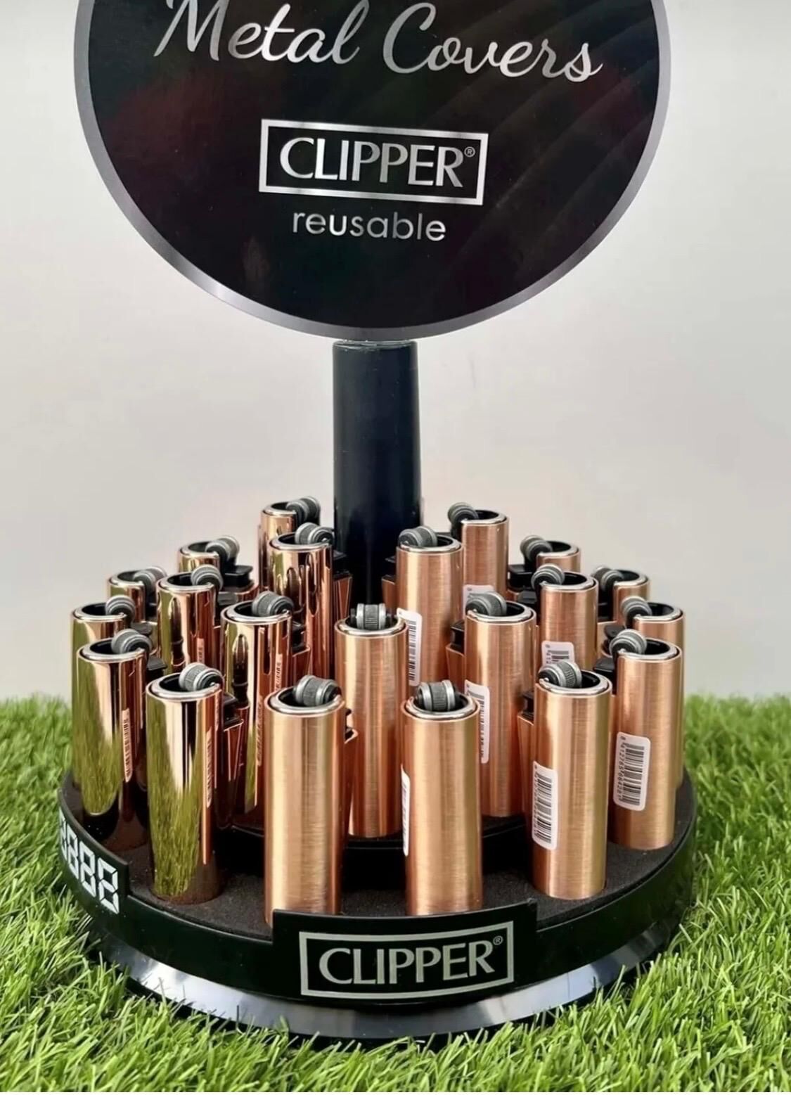 Clipper Rose Gold Taşlı Çakmak