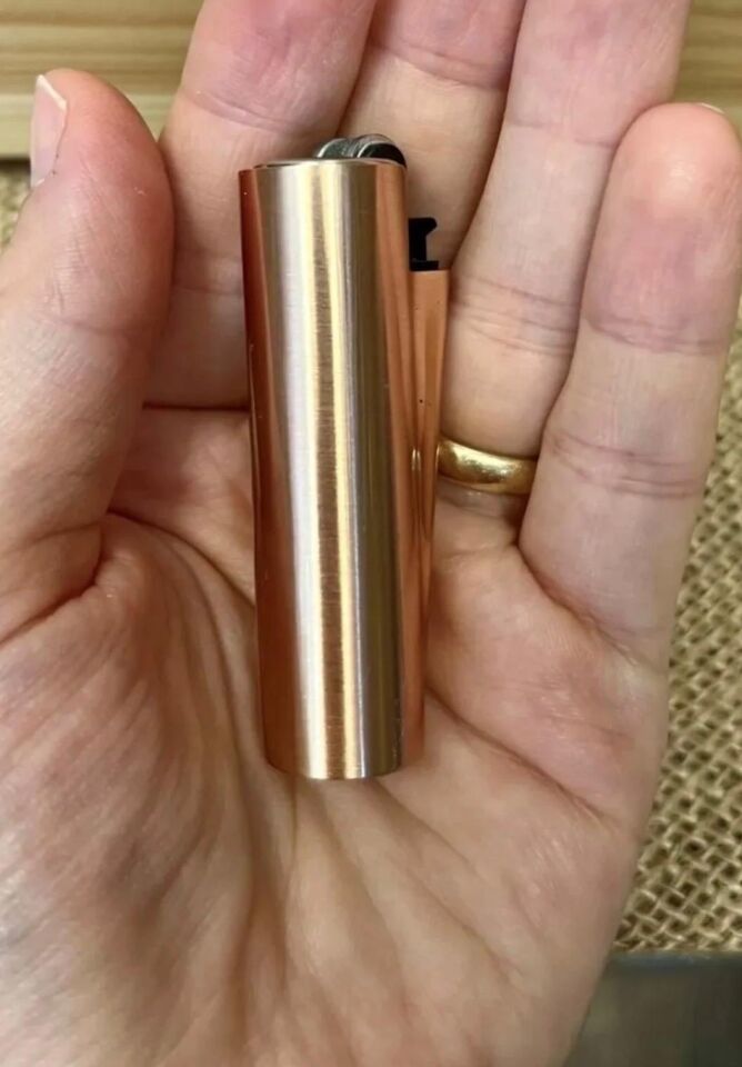 Clipper Rose Gold Taşlı Çakmak