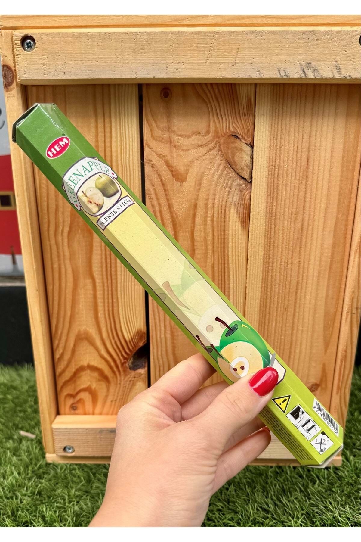 Yeşil Elma / Green Apple Tütsü Siyah