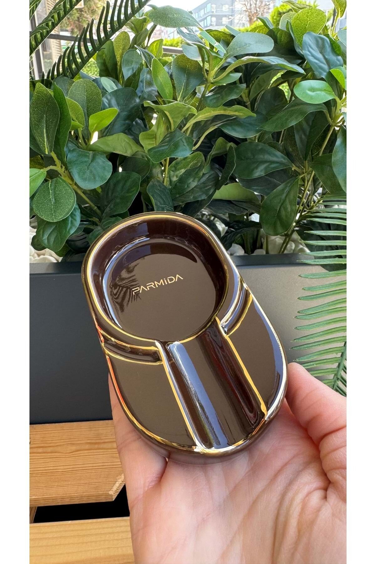 Parmida Puro Küllüğü /Kahverengi (12*7 cm)