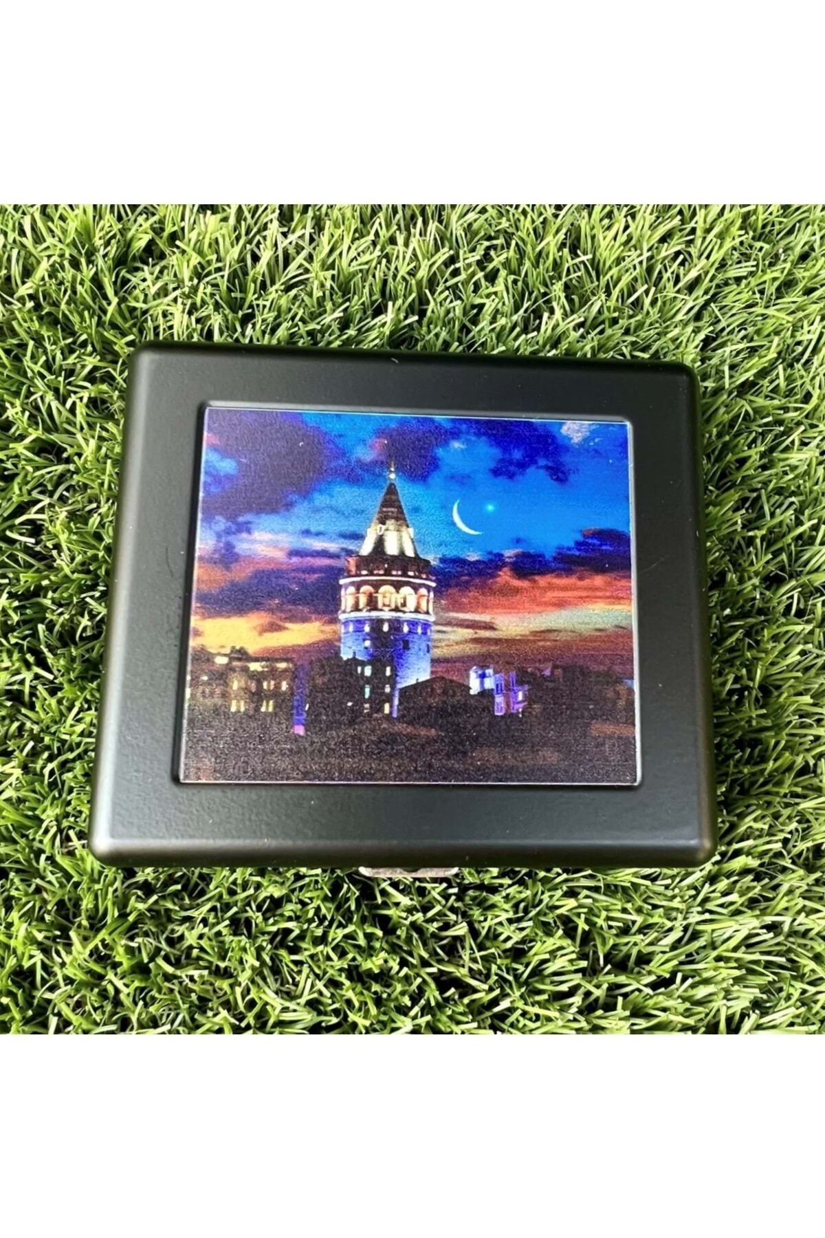 Dedo Metal Istanbul Baskılı Tütün Kutusu