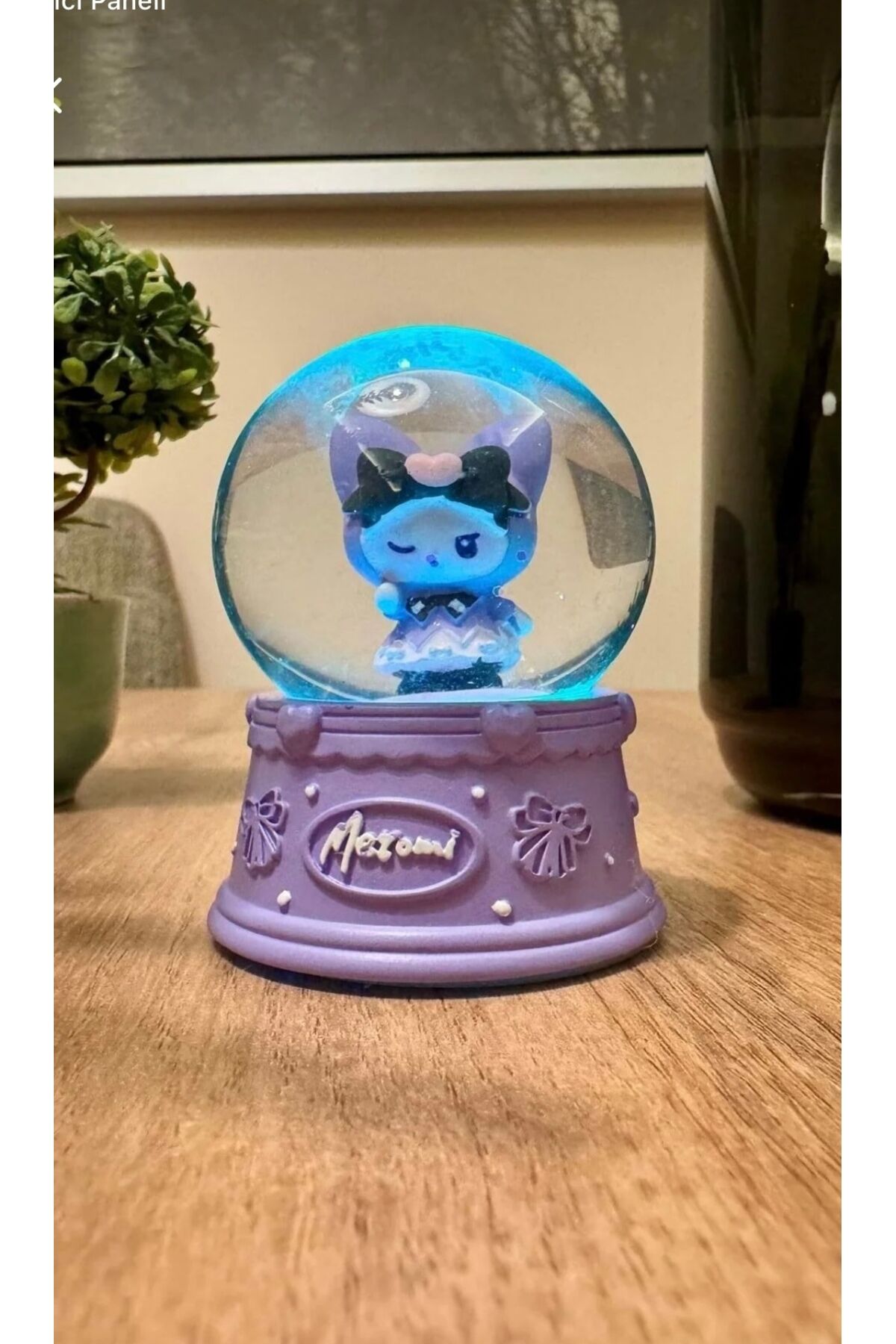 Işıklı Minik Kar Küresi 7cm