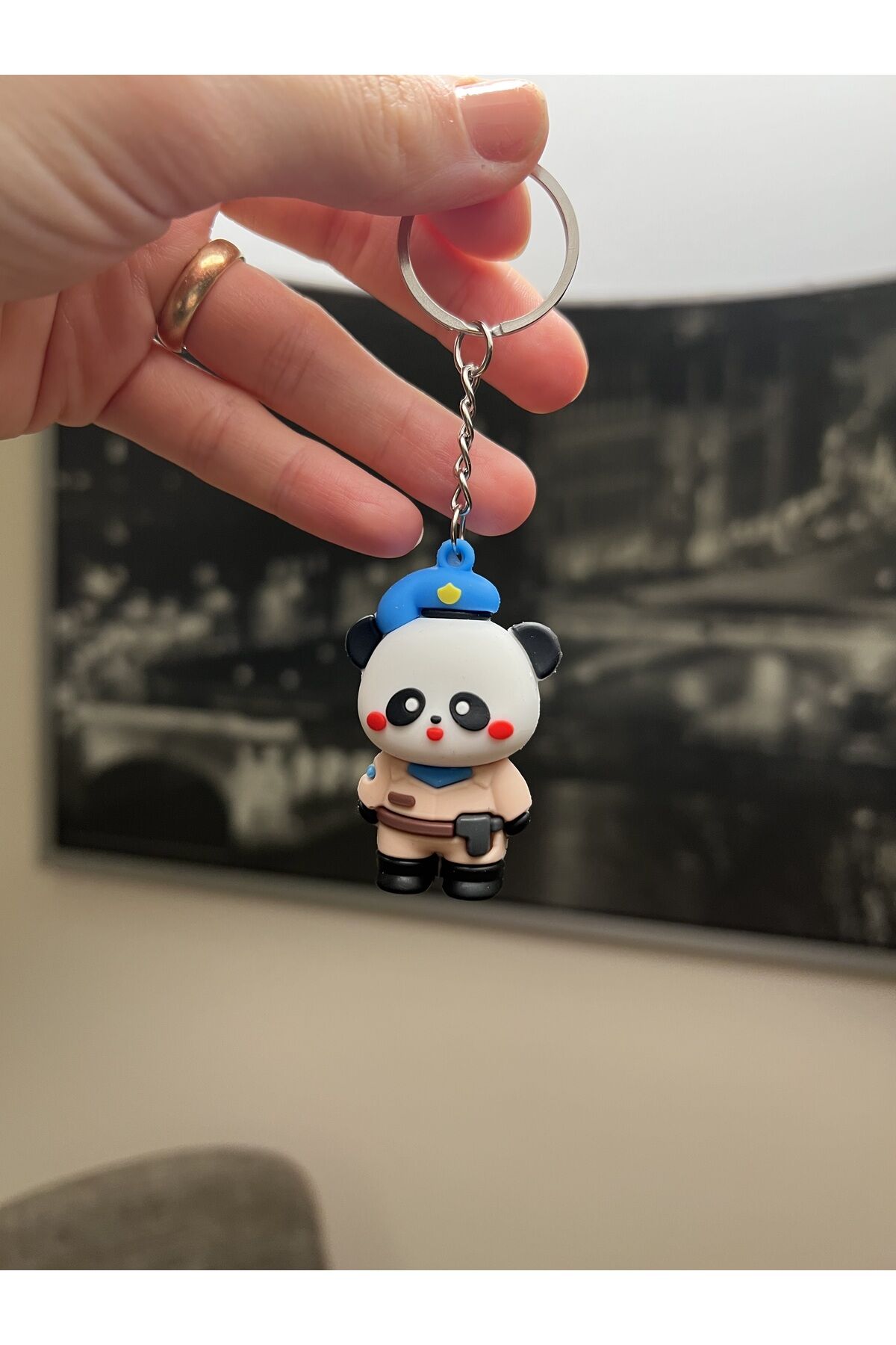 Sevimli Panda Anahtarlık