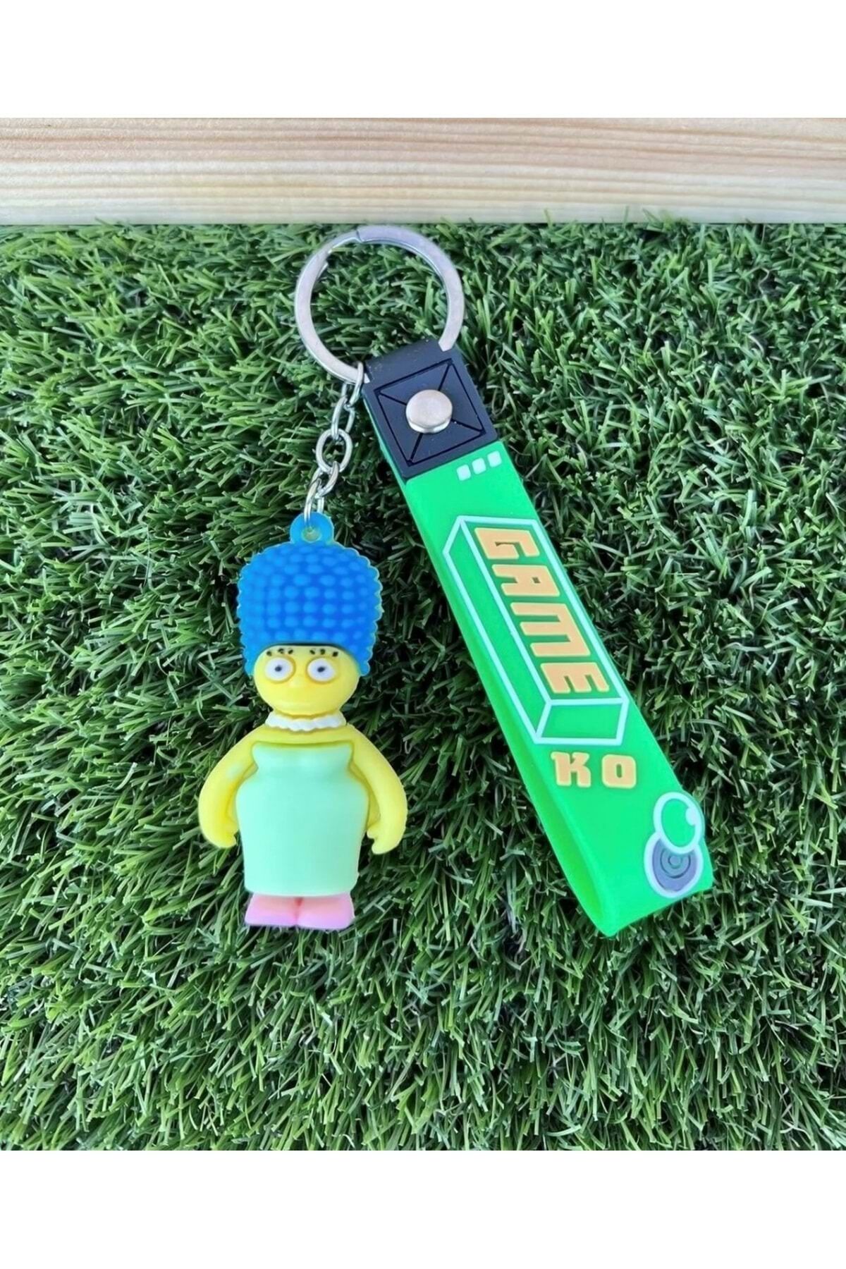 The Simpsons Silikon Anahtarlık