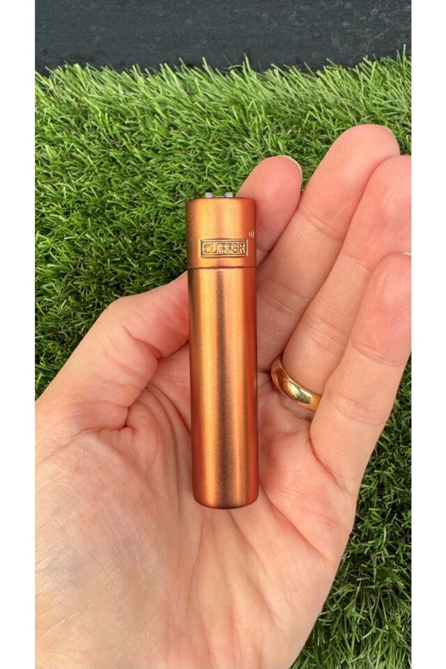 Dark Rose Gold Taşlı Çakmak