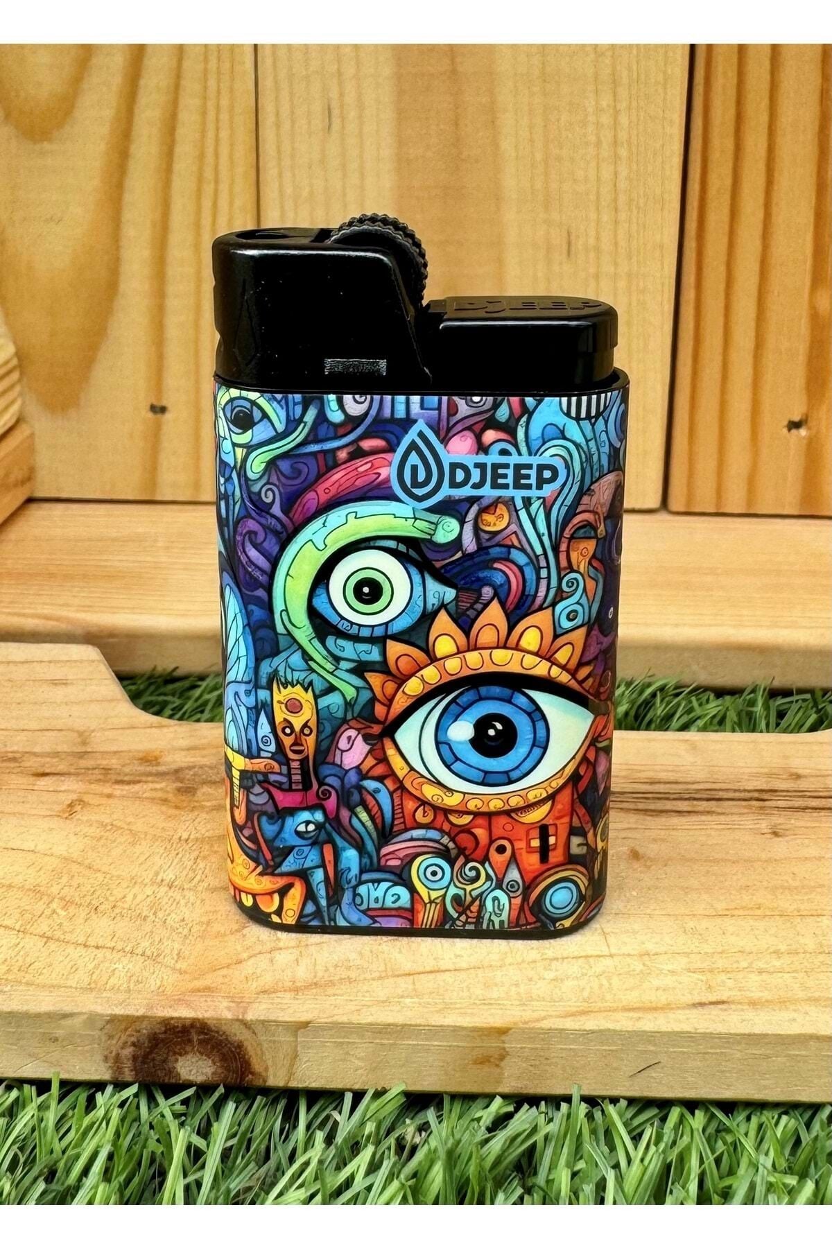 Djeep Open Eyed Taşlı Çakmak 1