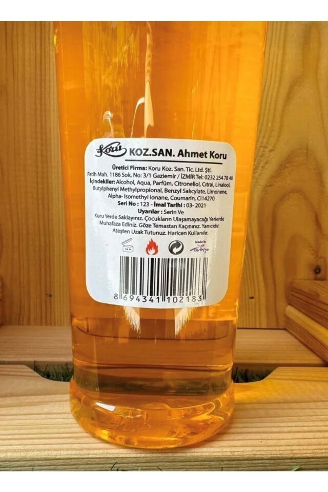 Koru Mandalina Kolonyası 400cc Pet Şişe