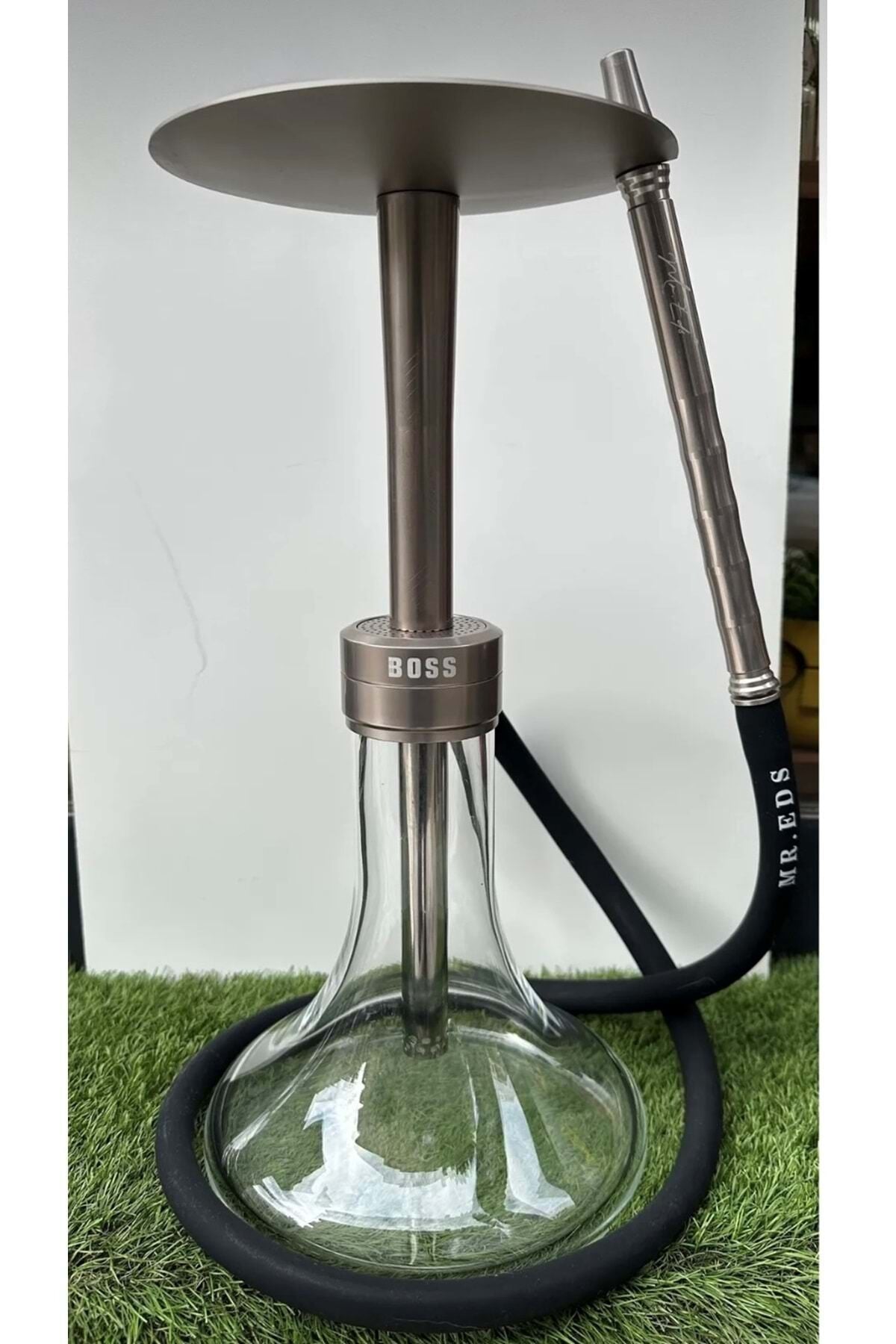 Mr Eds E29 Boss - Gökkuşağı Serisi Nargile Takımı Silver