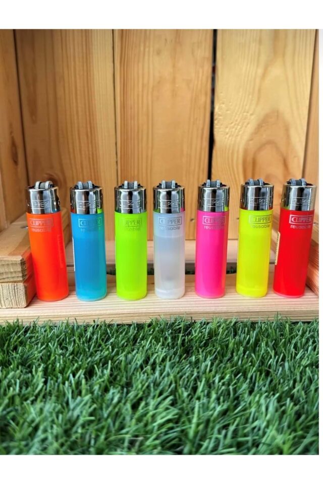 Clipper Taşlı Çakmak 7 Adet