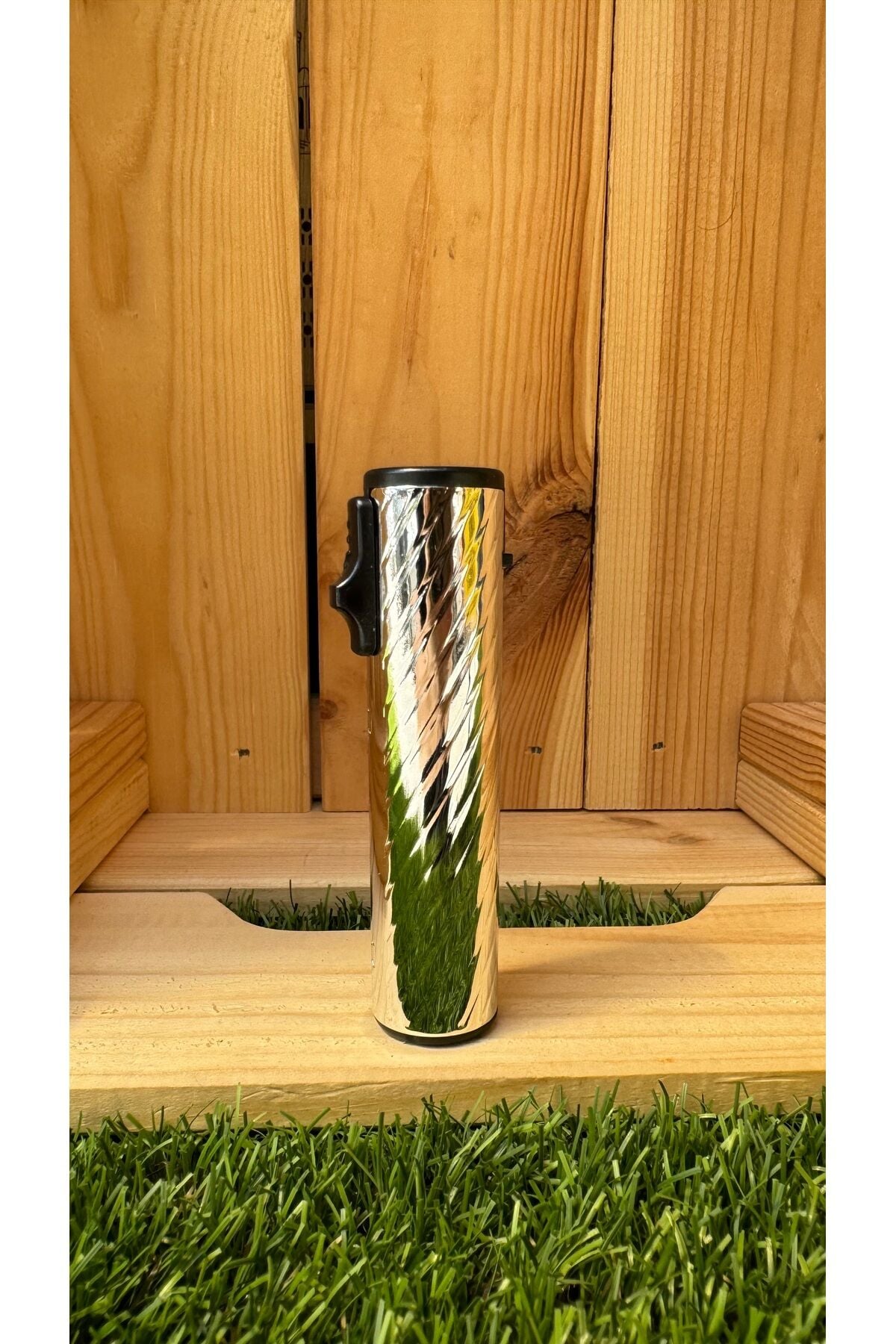 Parlak Gri Jet Çakmak