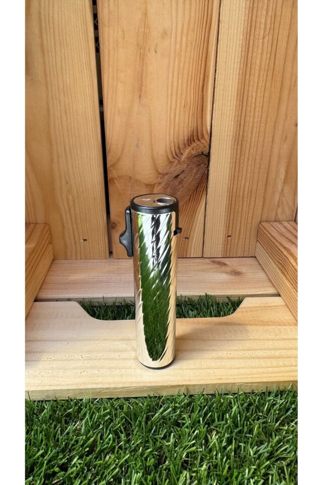 Parlak Gri Jet Çakmak