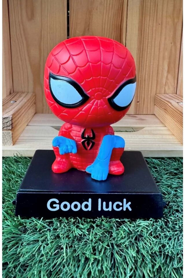 Kafası Sallanan Örümcek Adam Biblo Kartvizitlik