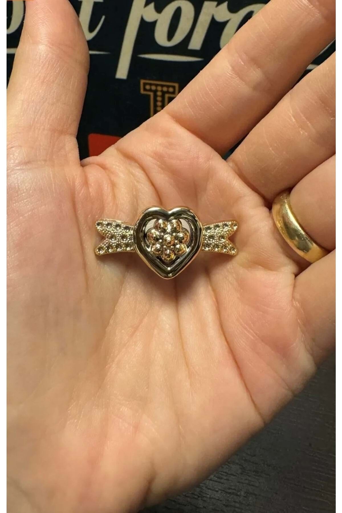 Terlik Süsü/Kalp Çiçek