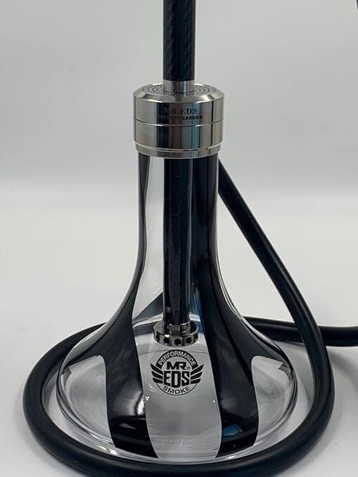 Mr.Eds E24 Big Boss Pro Carbon Siyah Çelik Nargile Takımı