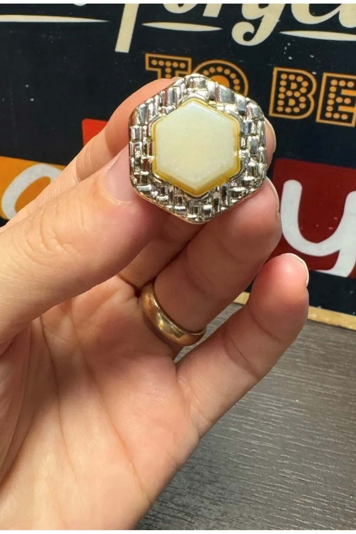 Terlik Süsü/parlak Altıgen