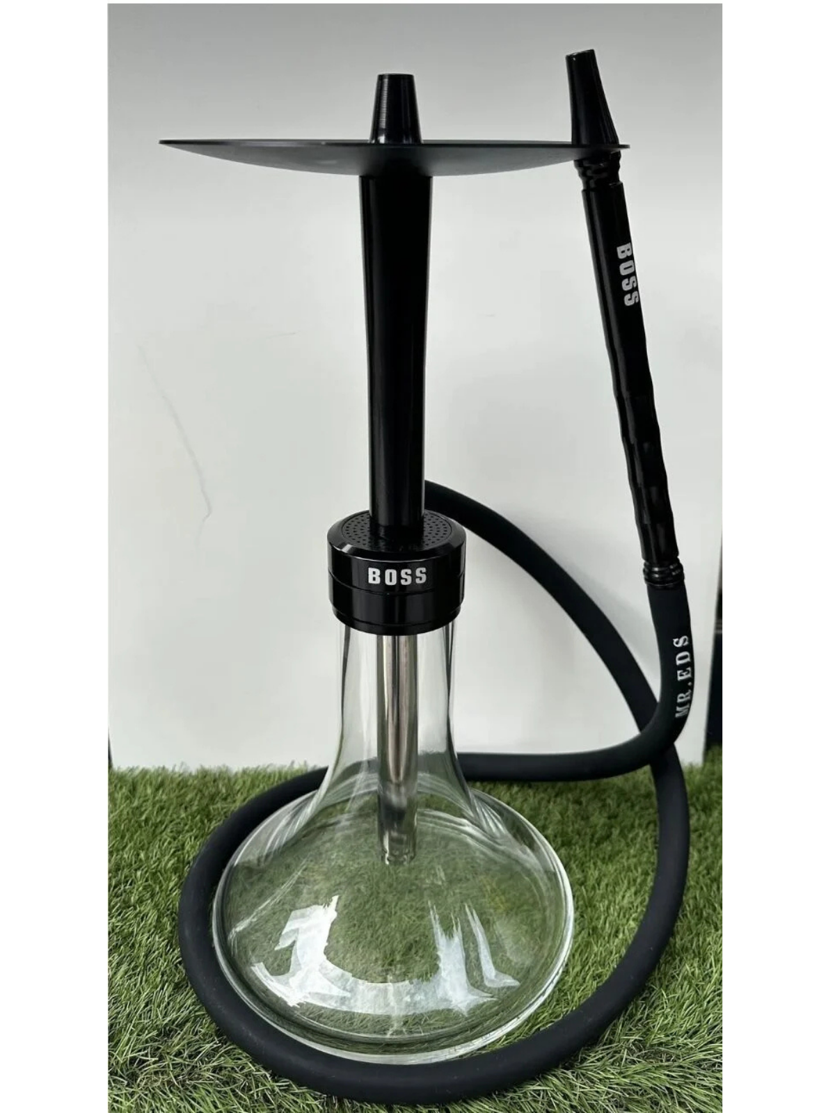 Mr Eds E29 Boss - Gökkuşağı Serisi Nargile Takımı Siyah