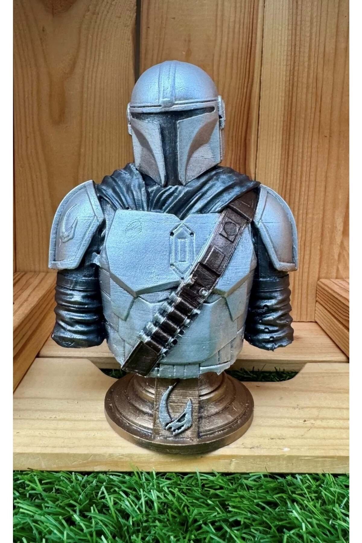 The Mandalorian Büst Dekoratif Hediyelik Biblo