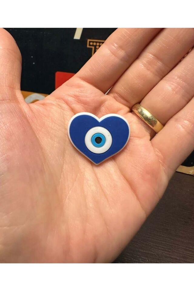 Terlik Süsü/Nazar Boncuğı Kalp