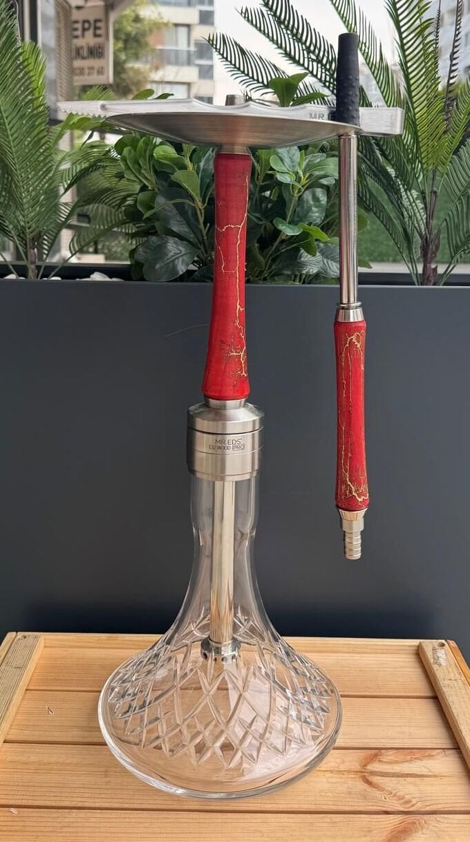 Mr Eds E32 Wood Pro - Çelik Seri Kırmızı