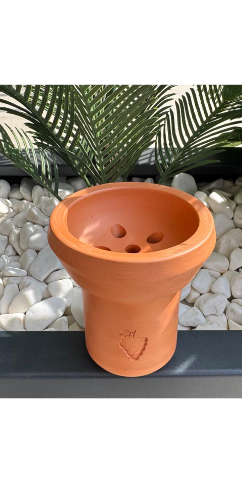 Nfx Türkish Toprak 6 Delikli Lüle / Üzüm Logolu