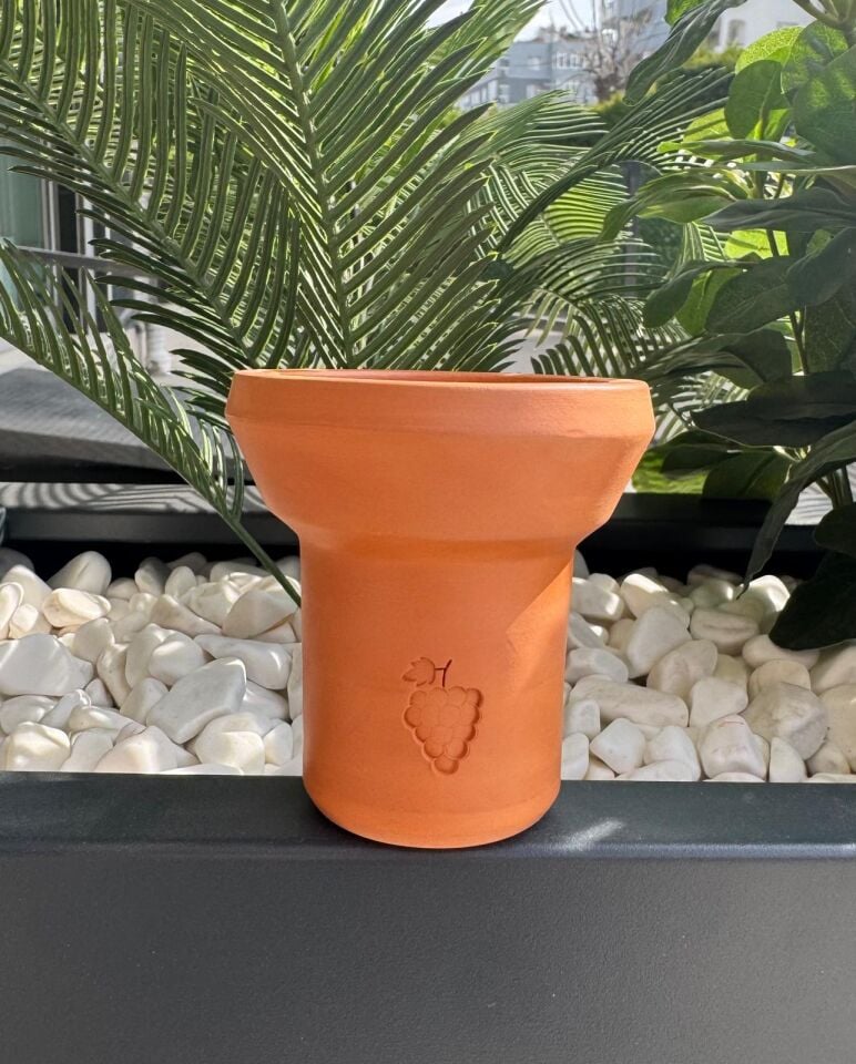 Nfx Türkish Toprak 6 Delikli Lüle / Üzüm Logolu