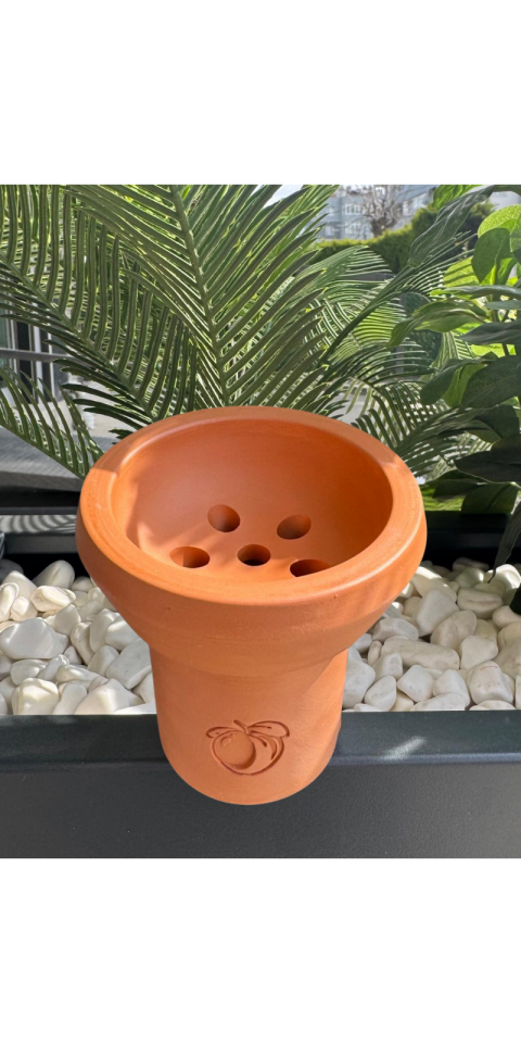 Nfx Türkish Toprak 6 Delikli Lüle /Şeftali Logolu