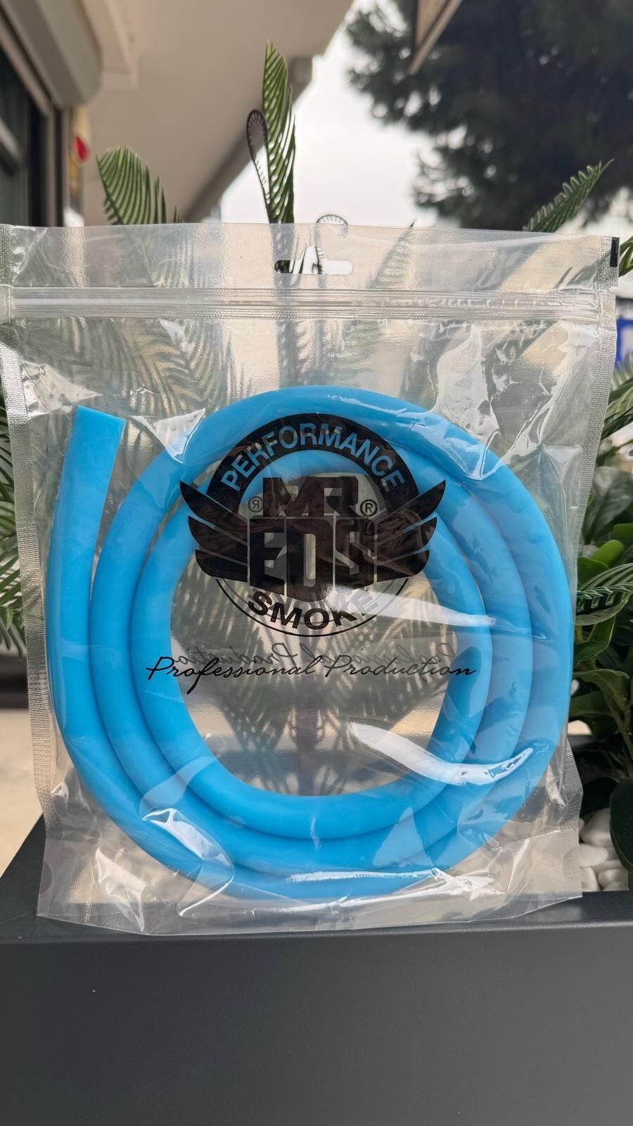 Mr Eds Soft Touch Silikon Hortum/Açık Mavi