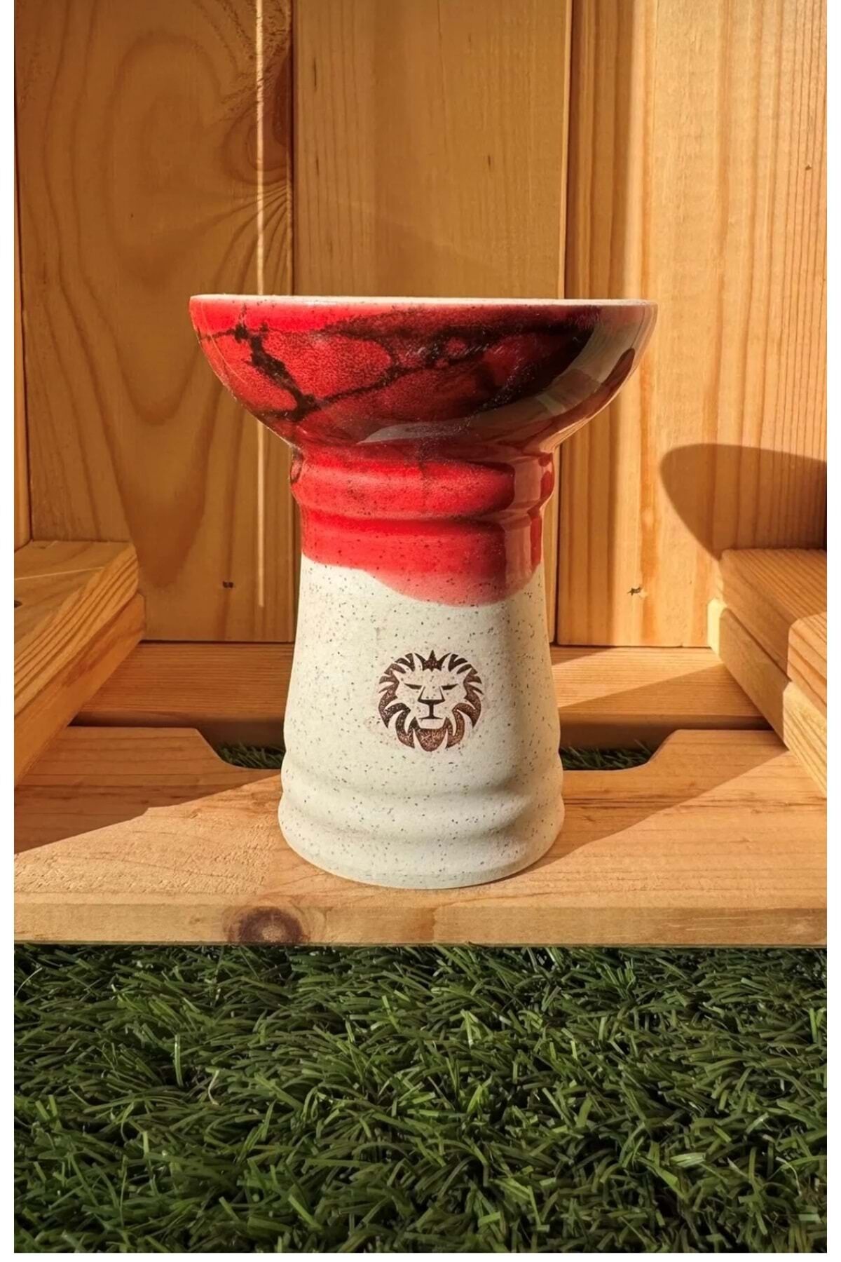 Liger Phunnel Tek Delikli Nargile Lülesi / Kırmızı