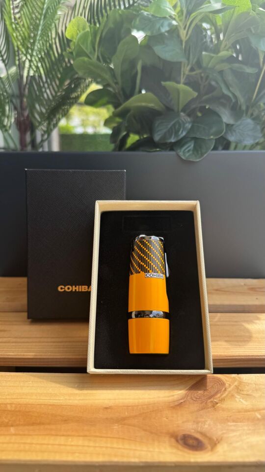 Cohiba Sarı 3 Torch Delicili Puro Çakmak