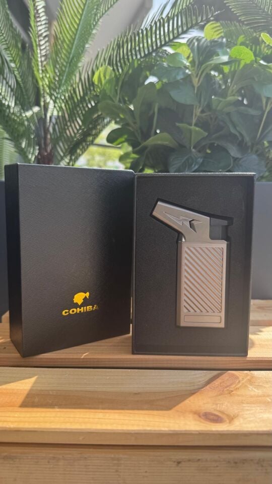 Cohiba Makaslı ve Delicili Puro Çakmağı