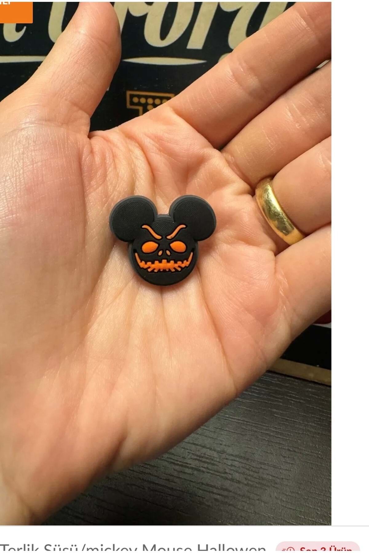 Terlik Süsü/mickey Mouse Hallowen