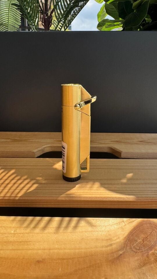 Pürmüz (Jet) Alevli  Çakmak / Gold