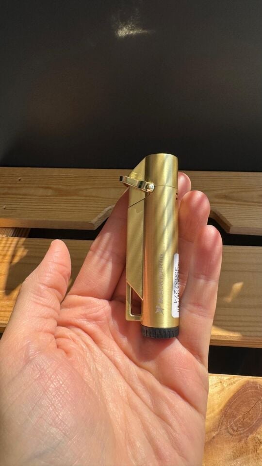 Pürmüz (Jet) Alevli  Çakmak / Gold