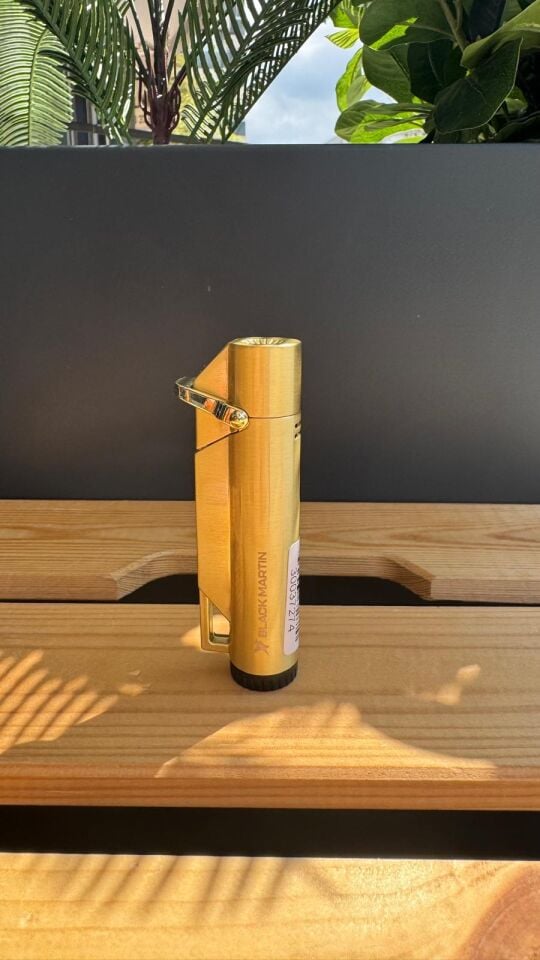 Pürmüz (Jet) Alevli  Çakmak / Gold