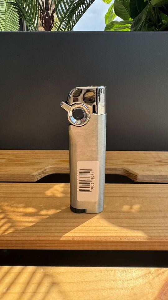 Black Martin Tek Torch Puro Çakmağı / Gümüş