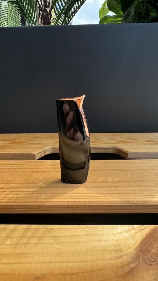 Black Martin Tek Torch Kırmızı Alev Çakmak / Siyah