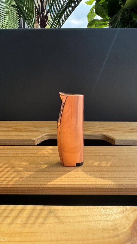 Black Martin Tek Torch Kırmızı Alev Çakmak / Bronz