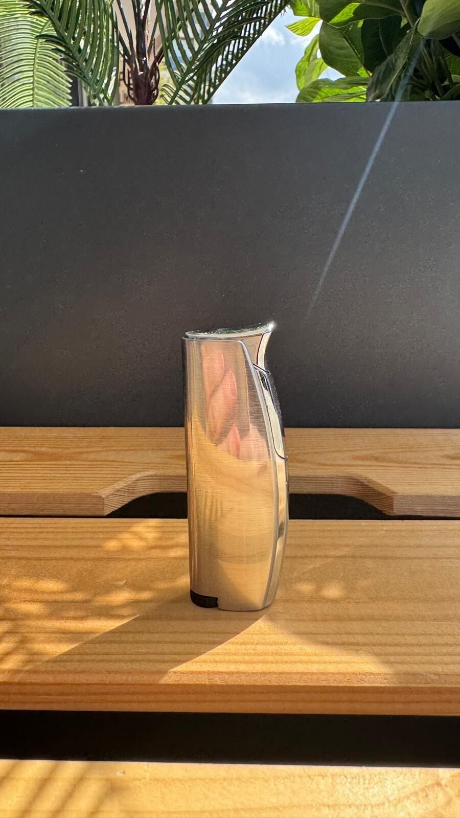 Black Martin Tek Torch Kırmızı Alev Çakmak / Gümüş