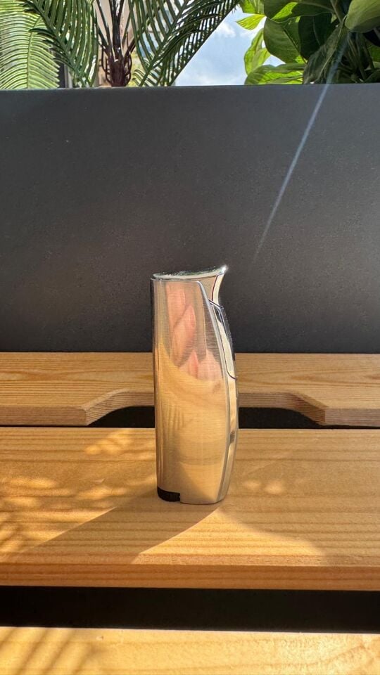 Black Martin Tek Torch Kırmızı Alev Çakmak / Gümüş