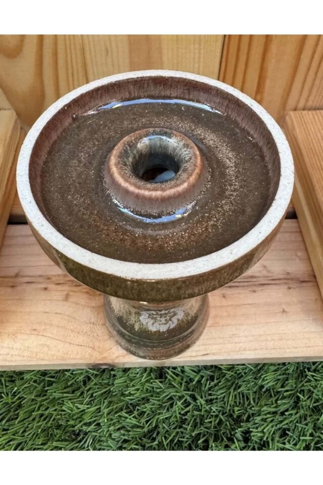 Liger Phunnel Tek Delikli Nargile Lülesi / Sütlü Kahve