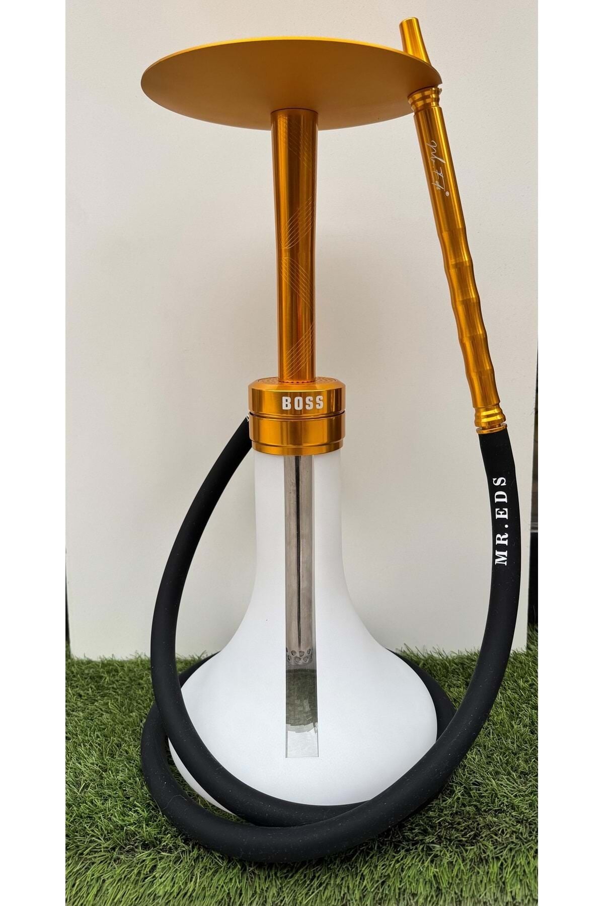 Mr Eds E29 Boss Özel Üretim Nargile Takımı/mat Beyaz