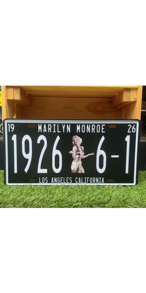 Marilyn Monroe/Metal Plaka