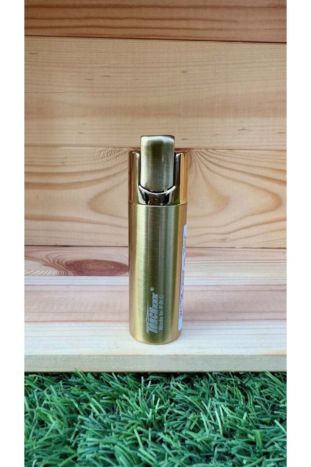 Tourch Kkk Metal Jet Çakmak / Gold