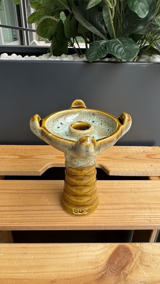 L27 Taycan- Collection Series Nargile Lülesi / Kahve Beyaz