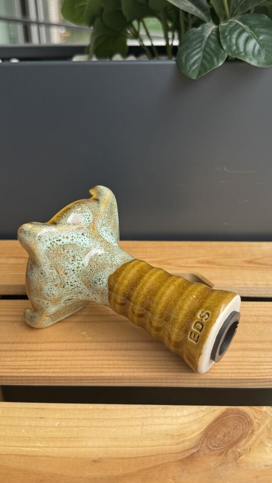 L27 Taycan- Collection Series Nargile Lülesi / Kahve Beyaz