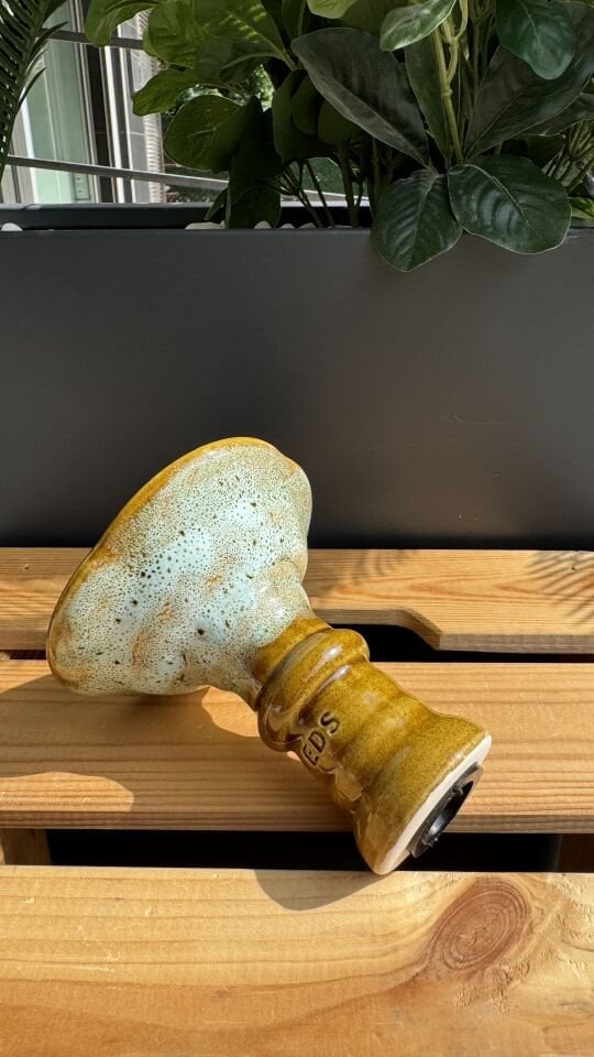 L9 King Nargile Lülesi /Kahve Beyaz