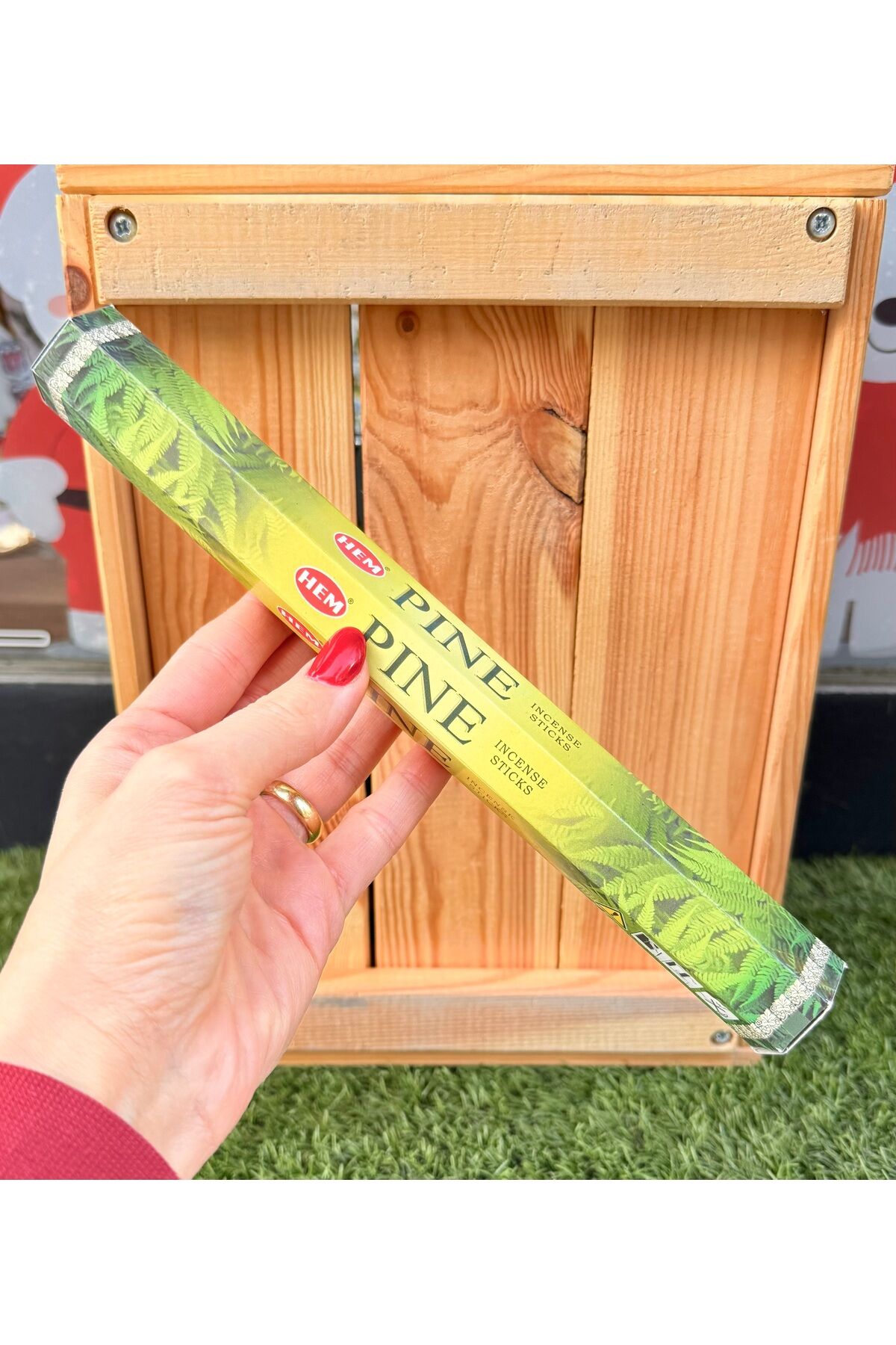 Çam Ağacı Kokulu Tütsü 1 Kutu Çubuk Tütsü Oda Kokusu / 20 Çubuk