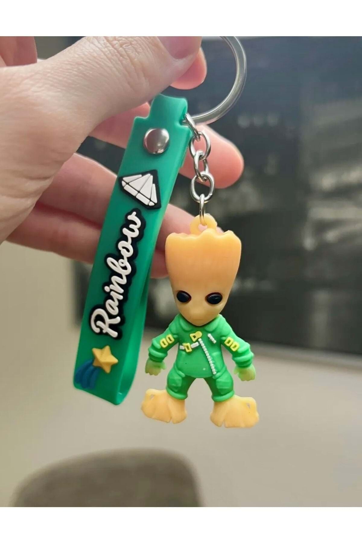 Groot Marvel Anahtarlık Yeşil ı am groot 686230