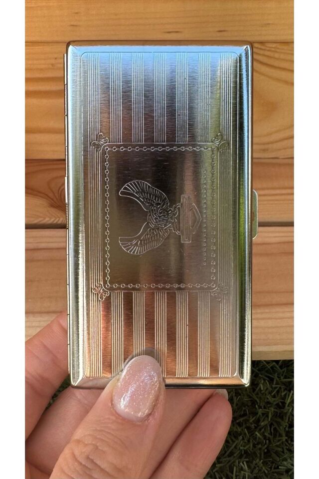 Metal Uzun Slim Tütün Tabakası 3